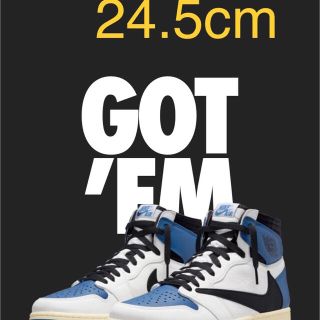 ナイキ(NIKE)のNIKE AIR JORDAN1  travis scott(スニーカー)