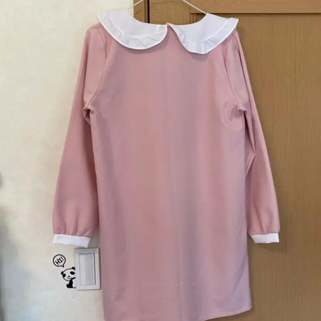 Romantic Standard(ロマンティックスタンダード)のピンク　長袖　ワンピース レディースのワンピース(ひざ丈ワンピース)の商品写真