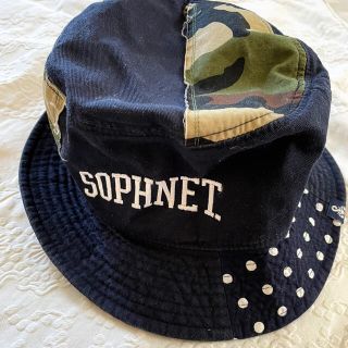 ソフネット(SOPHNET.)のsophnet ソフネット　バケハ　SOPH パッチワーク　カモフラ　チェック(ハット)