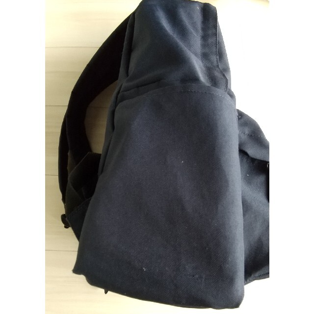 MUJI (無印良品)(ムジルシリョウヒン)の▲無印良品 肩の負担を軽くするリュック ネイビー レディースのバッグ(リュック/バックパック)の商品写真