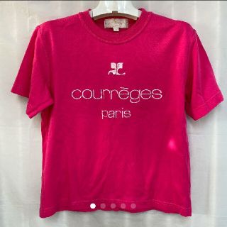 クレージュ(Courreges)のクレージュ Tシャツ ピンク(Tシャツ(半袖/袖なし))