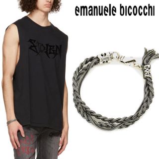 新品 定価 3.2万円 EMANUELE BICOCCHI ブレスレット(ブレスレット)