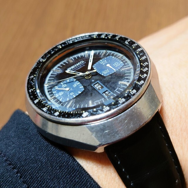 品揃え豊富で SEIKO 令和4年3月OH済!セイコースピードタイマー通称黒