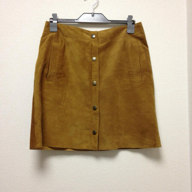 Spick & Span(スピックアンドスパン)の未使用・本革スカート レディースのスカート(ミニスカート)の商品写真