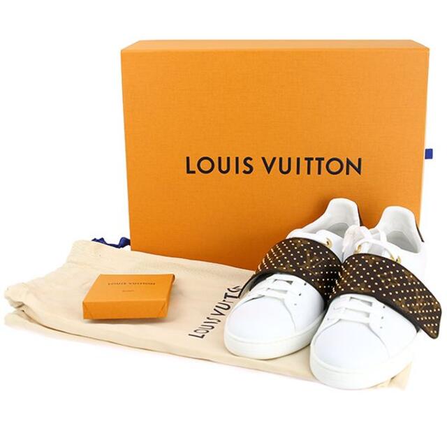 LOUIS VUITTON(ルイヴィトン)のLOUIS VUITTON スニーカー ホワイト 新品 22.5cm 7680 レディースの靴/シューズ(スニーカー)の商品写真