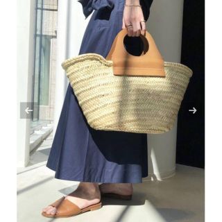 アパルトモンドゥーズィエムクラス(L'Appartement DEUXIEME CLASSE)のHEREU Rafia Bag(かごバッグ/ストローバッグ)