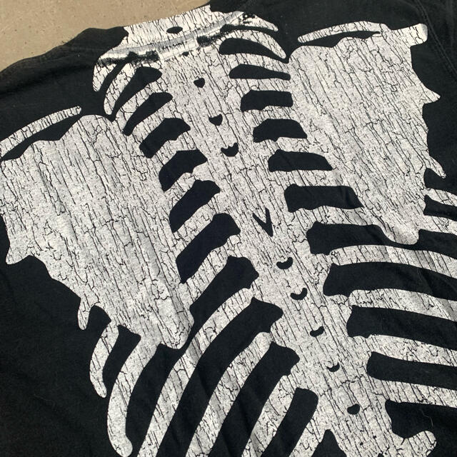 vanson 両面ボーンプリント Tシャツ kapital bone