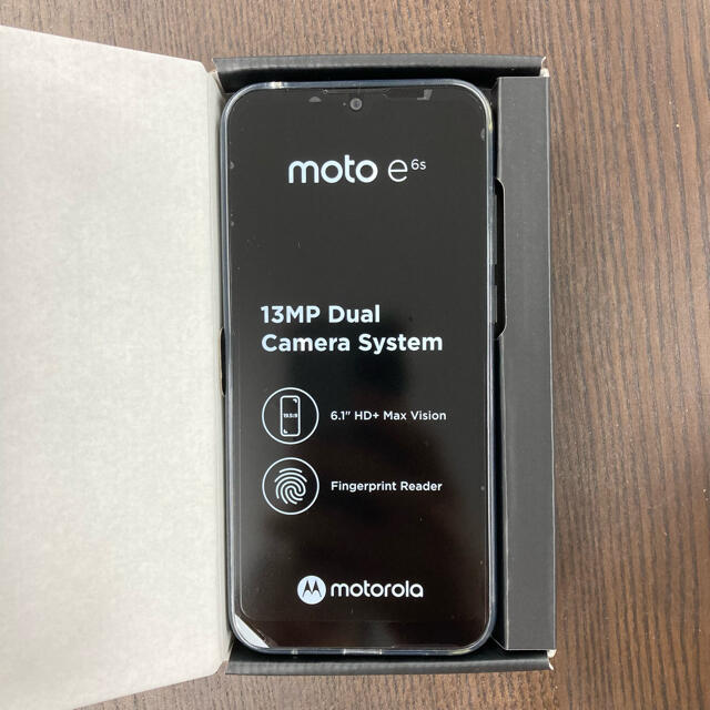 Motorola(モトローラ)のモトローラMotorola moto e6s 2GB 32GB simフリー スマホ/家電/カメラのスマートフォン/携帯電話(スマートフォン本体)の商品写真