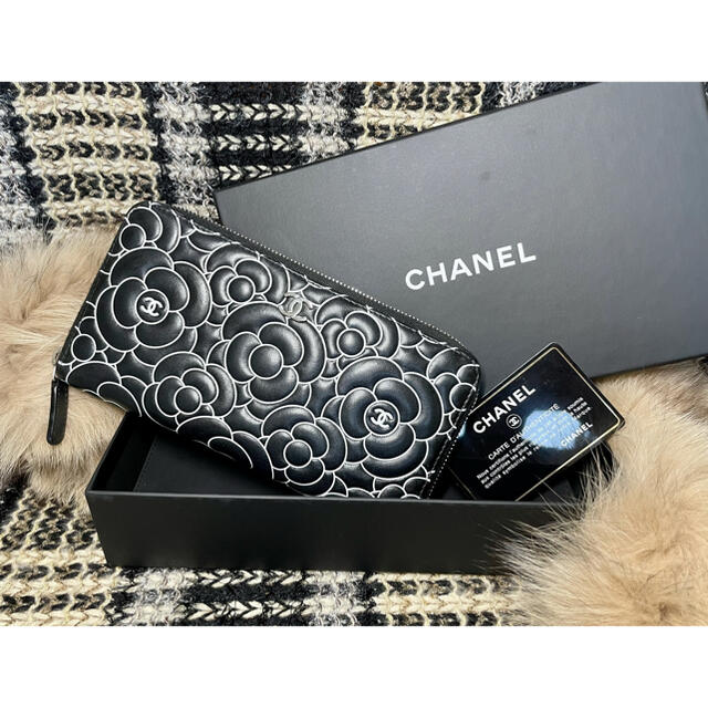 訳あり商品 CHANEL - 超美品！レア☆CHANEL カメリア☆ステッチ