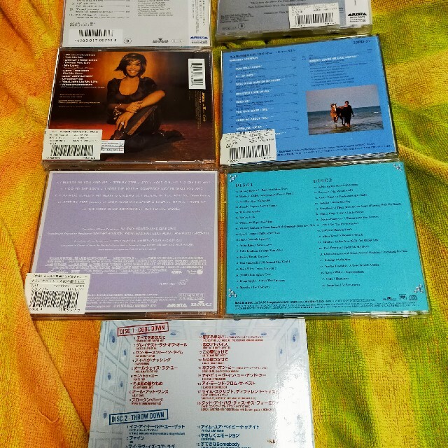 ホイットニー、ザ・グレイテスト・ヒッツ、他6点Queens計7枚組のセット。い エンタメ/ホビーのCD(クラブ/ダンス)の商品写真