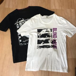 ニコルクラブフォーメン(NICOLE CLUB FOR MEN)のニコルクラブ  ハイダウエイ　メンズ　半袖Tシャツ　2枚セット(Tシャツ/カットソー(半袖/袖なし))