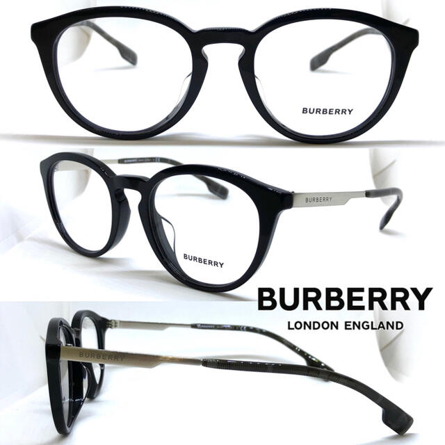 当日配達 Burberry バーバリー メガネ フレーム BE2321-F 3001 BK