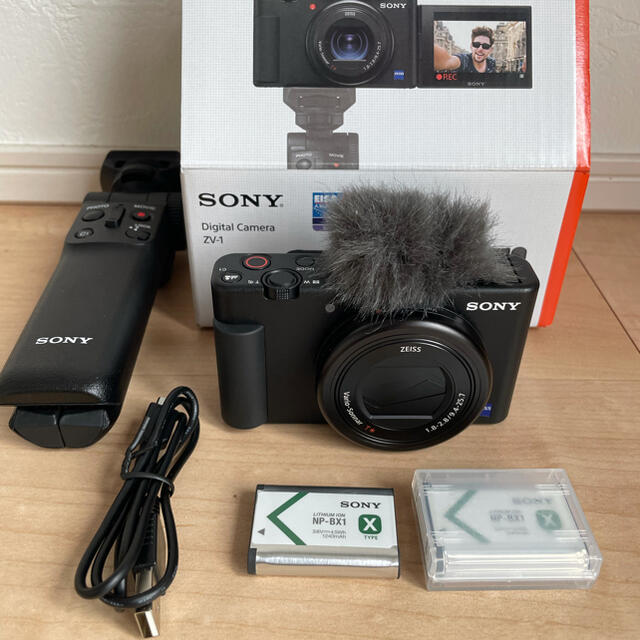 セットアップ - SONY SONY バッテリー付き シューティンググリップ ZV