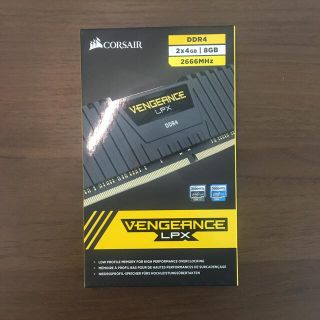 メモリ 8GB (4GBx2) DDR4-2666 CORSAIR (PCパーツ)