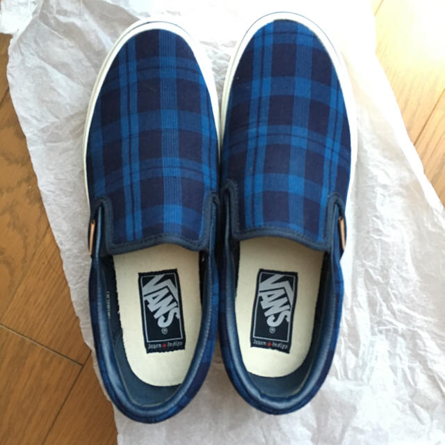 VANS(ヴァンズ)のvans チェック柄スリッポン レディースの靴/シューズ(スリッポン/モカシン)の商品写真