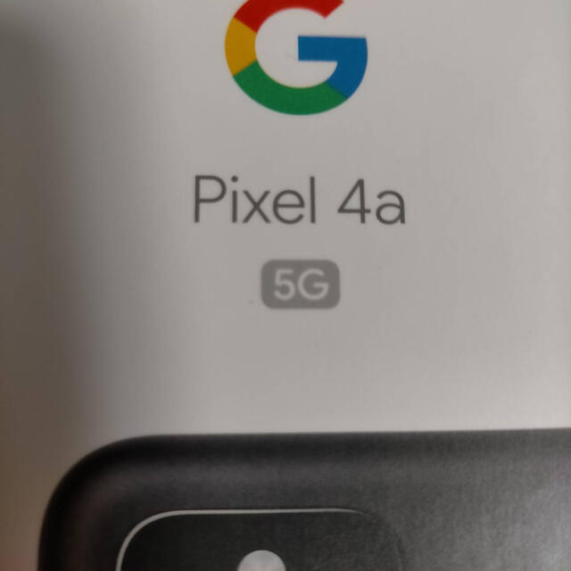 Google Pixel 4a(5G)JustBlack