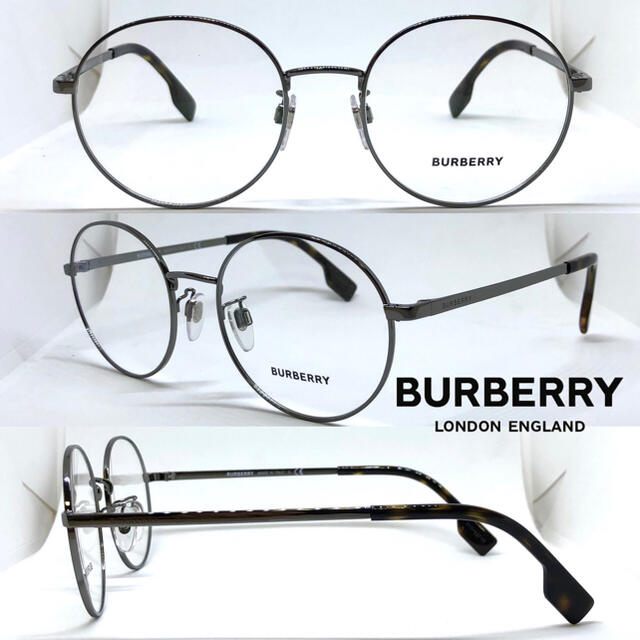 BURBERRY(バーバリー)のBurberry バーバリー メガネ フレーム BE1345-D 1003 メンズのファッション小物(サングラス/メガネ)の商品写真