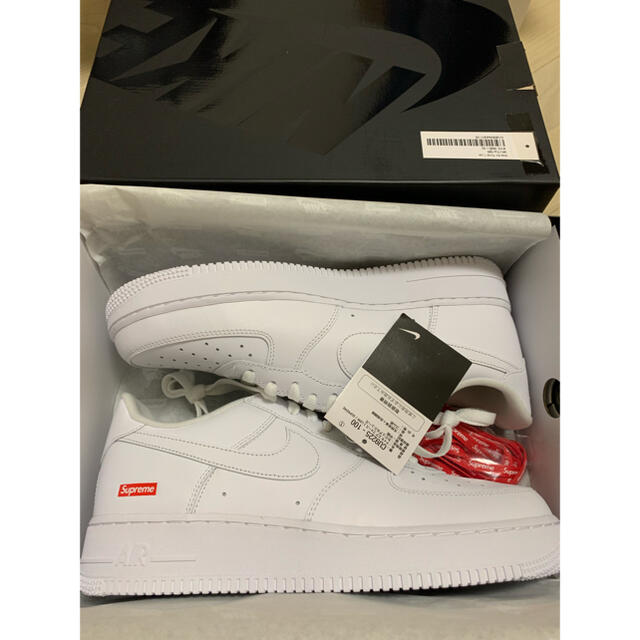 NIKE - supreme × NIKE AIR FORCE 1 LOW 28 白WHITE