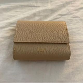 セリーヌ(celine)のセリーヌ トリフォールドウォレット　ヌード(財布)