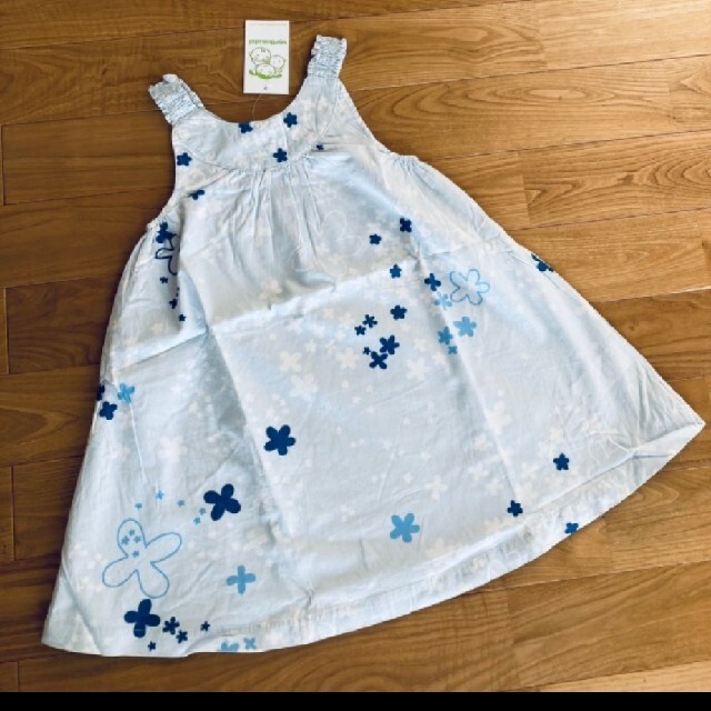 新品☆vertbaudet　春夏ワンピース　120 キッズ/ベビー/マタニティのキッズ服女の子用(90cm~)(ワンピース)の商品写真