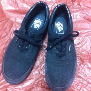 ヴァンズ(VANS)のVans☆黒スニーカー(スニーカー)