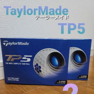 テーラーメイド(TaylorMade)のTaylorMade  テーラーメイド TP5 ホワイト 2ダース(ゴルフ)