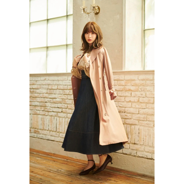 SNIDEL - herlipto belted dress trench coat コートの通販 by