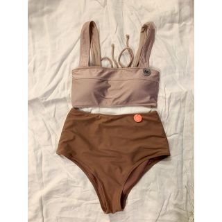 フォーエバートゥエンティーワン(FOREVER 21)のFOREVER21 / ハイウエスト水着 セット ✰ 新品(水着)