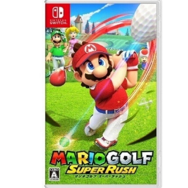 任天堂Switchソフト　マリオゴルフ スーパーラッシュ