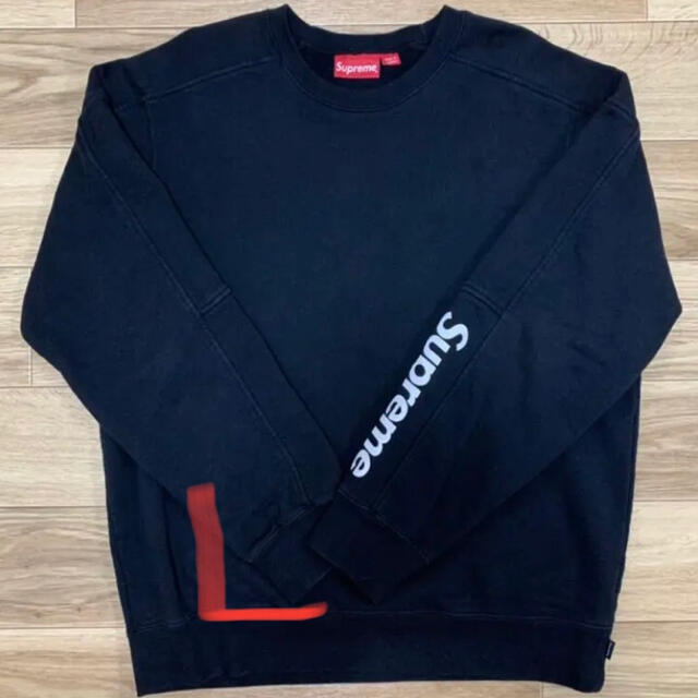 Supreme 19SS Formula Crewneck 1回着 美品 黒 L