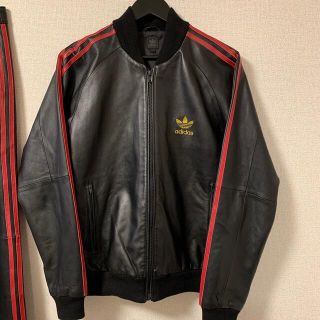 adidas ラムレザー セットアップ