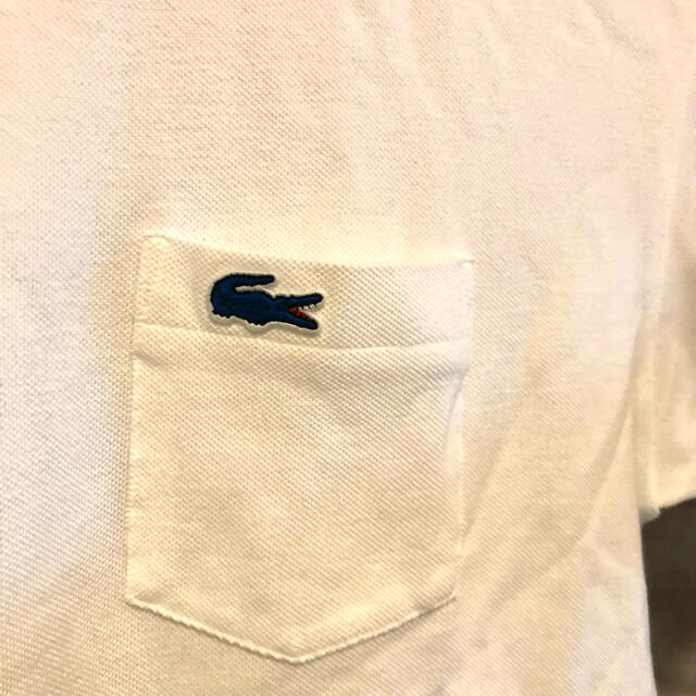 LACOSTE(ラコステ)の【完売品】LACOSTE: 別注 ドロップテイル ポケット ビッグ Tシャツ メンズのトップス(Tシャツ/カットソー(半袖/袖なし))の商品写真