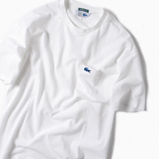 ラコステ(LACOSTE)の【完売品】LACOSTE: 別注 ドロップテイル ポケット ビッグ Tシャツ(Tシャツ/カットソー(半袖/袖なし))