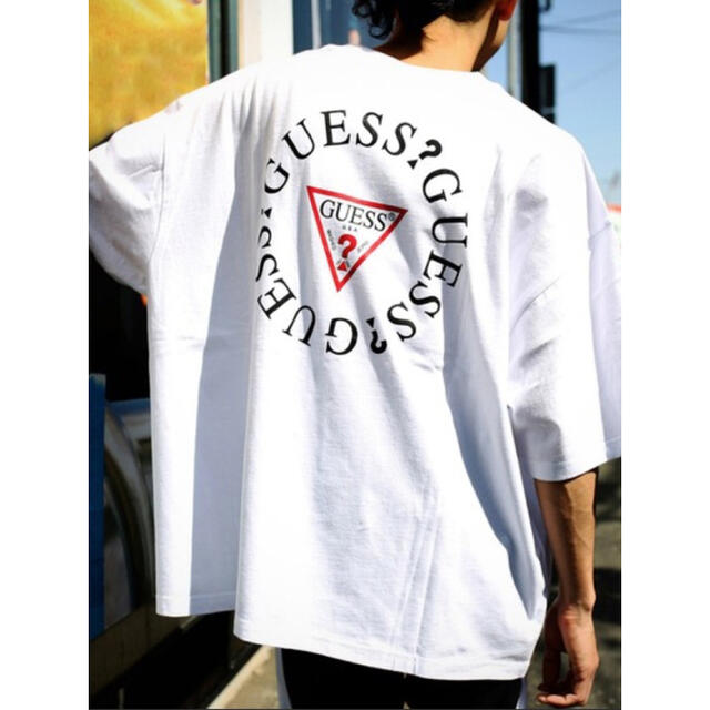 美品】GUESS × FREAK'S STORE ビッグシルエット Tシャツ 通販 36.0