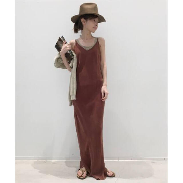 新品・タグ付き！アパルトモン OZMA CAMI MAXI DRESS 36ロングワンピース/マキシワンピース