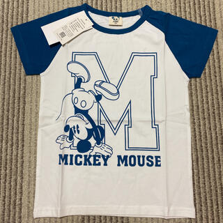 ディズニー(Disney)の激カワ♡♡ 新品 タグ付き ミッキー 半袖 Tシャツ 120cm(Tシャツ/カットソー)
