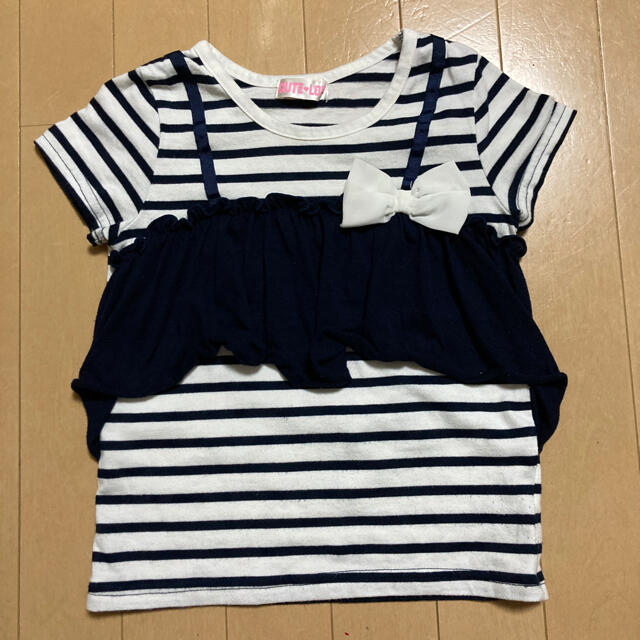 ガールズ Tシャツ120 キッズ/ベビー/マタニティのキッズ服女の子用(90cm~)(Tシャツ/カットソー)の商品写真