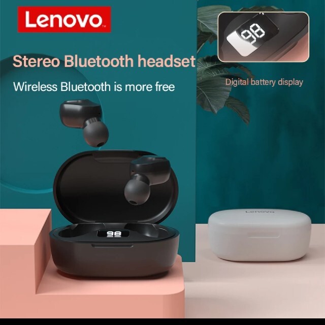 Lenovo(レノボ)の【新品未開封】Lenovo XT91 Bluetooth  ワイヤレスイヤホン スマホ/家電/カメラのオーディオ機器(ヘッドフォン/イヤフォン)の商品写真