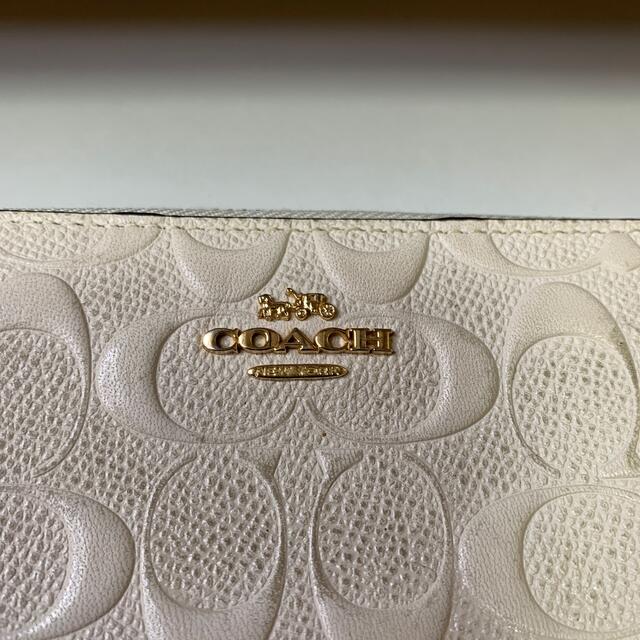 COACH(コーチ)のコーチ　長財布　本物　中古 レディースのファッション小物(財布)の商品写真