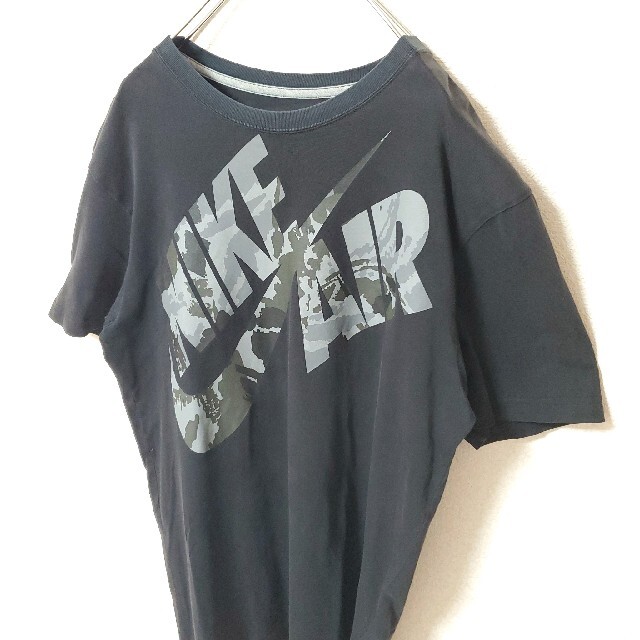 NIKE(ナイキ)の【専用】ナイキ NIKE Tシャツ ビッグスウッシュ ロゴ ブラック 迷彩 L メンズのトップス(Tシャツ/カットソー(半袖/袖なし))の商品写真