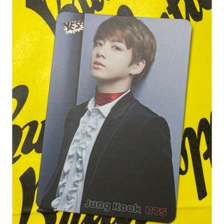 ボウダンショウネンダン(防弾少年団(BTS))のBTS YESカード 香港 公式 トレカ グク ジョングク JUNGKOOK(アイドルグッズ)