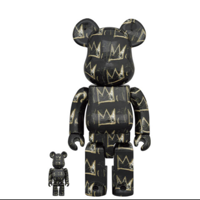 BE@RBRICK JEAN-MICHE BASQUIAT100％ & 400％