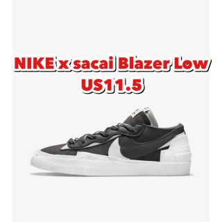 サカイ(sacai)のNIKE x sacai Blazer Low ナイキ サカイ ブレザー(スニーカー)