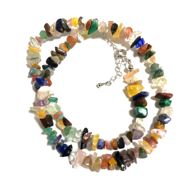 Jieda(ジエダ)のMulticolored stone necklaces メンズのアクセサリー(ネックレス)の商品写真