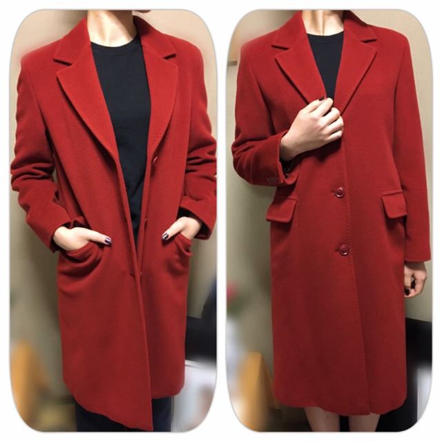 Max Mara(マックスマーラ)の✴︎美品✴︎MaxMara ITALY＊＊ウールロングコート レディースのジャケット/アウター(ロングコート)の商品写真