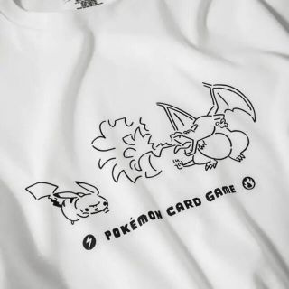 ポケモン(ポケモン)のピカチュウ＆リザードン TEE nagaba yu 長場雄(Tシャツ/カットソー(半袖/袖なし))