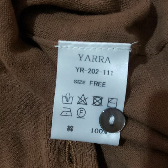 YARRA(ヤラ)の最終お値下げ   YARRA カーディガン レディースのトップス(カーディガン)の商品写真