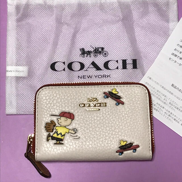 COACH×PEANUTS コーチ スヌーピーコインケース 高評価 www.gold-and ...