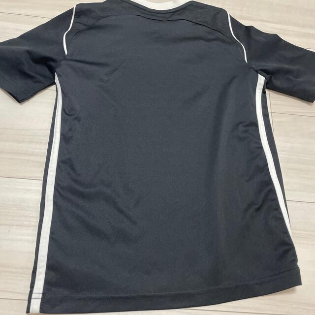 adidas(アディダス)のアディダスライン入りTシャツ140 キッズ/ベビー/マタニティのキッズ服男の子用(90cm~)(Tシャツ/カットソー)の商品写真