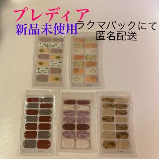 プレディア(Predia)のプレディアジェルネイルシール　×5(ネイル用品)